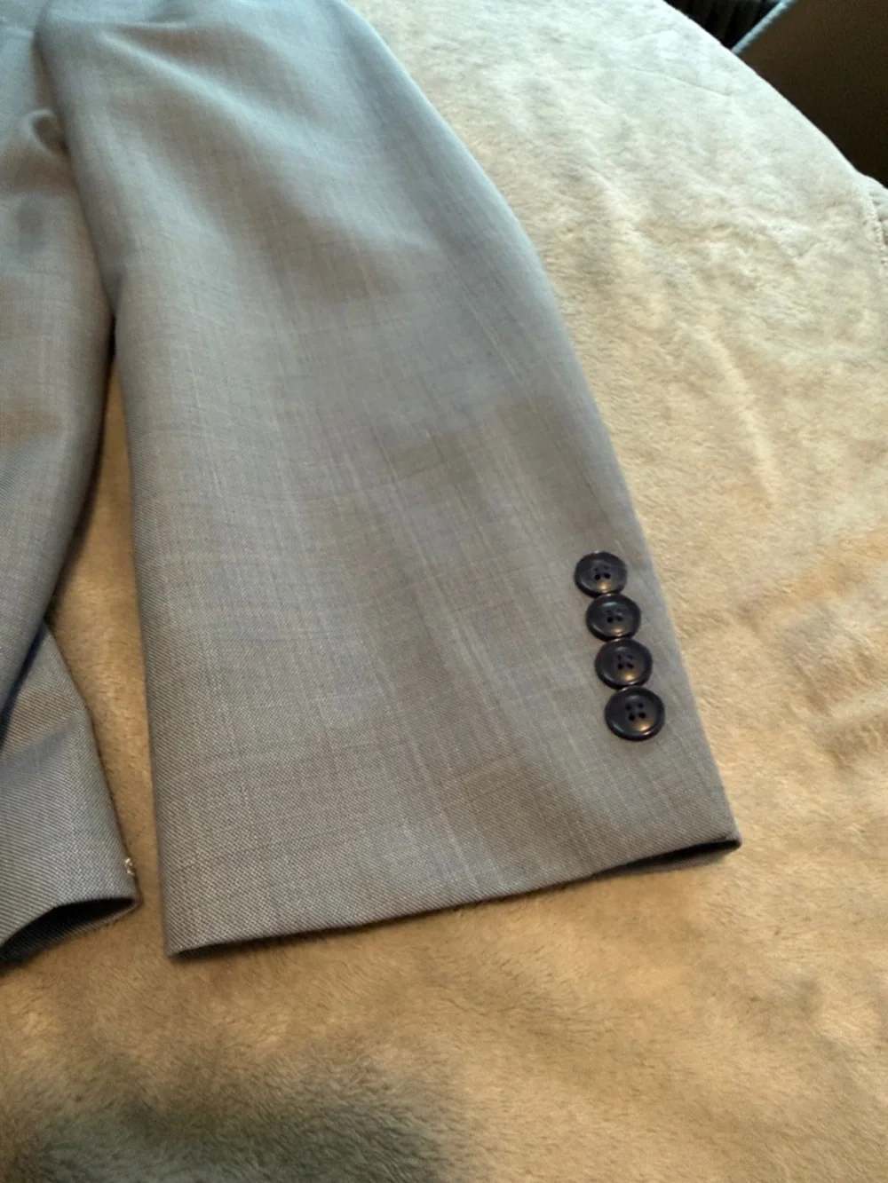 Bar III Light Blue Two-Button Men's Suit